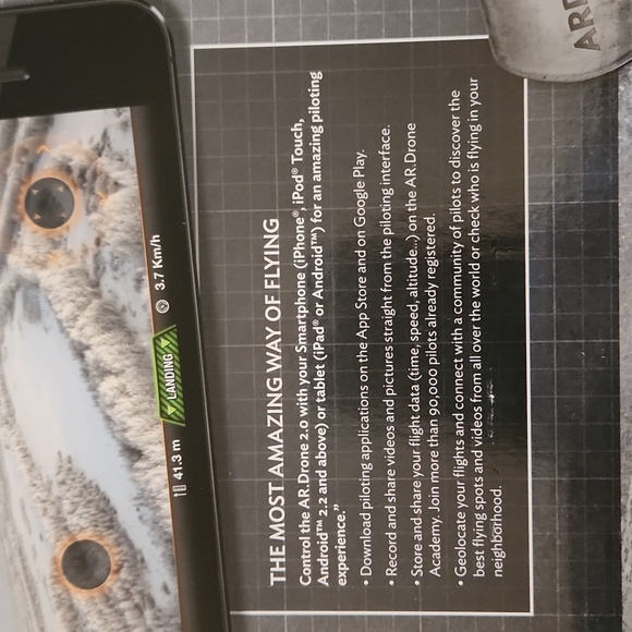 Parrot AR Drone 2.0 Elite Edition, Snow - Picture 5 of 12